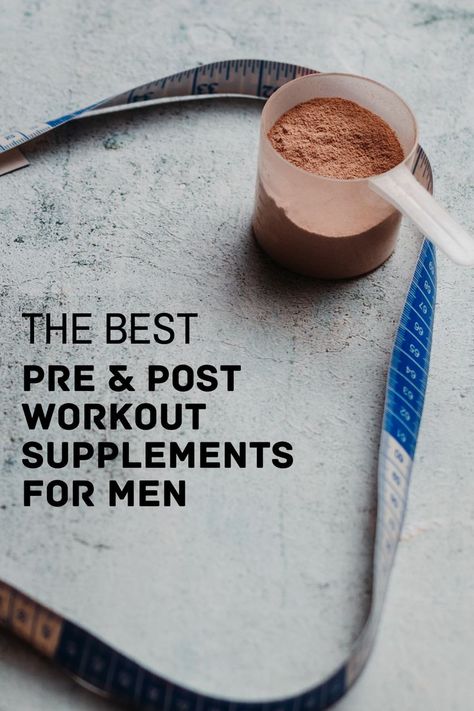 The Best Pre and Post Workout Supplements for Men. #PreWorkout #WorkoutSupplements #MensSupplements #PostWorkout Best Pre Workout Supplement, Pre Post Workout, Pre And Post Workout, Post Workout Supplements, Supplements For Men, Gym Supplements, Pre Workout Supplement, Men’s Fitness, Workout Supplements