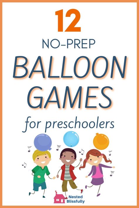 Looking to keep your preschooler busy this summer? Well, these balloon games are perfect. These simple balloon activities will help them use their creativity and have fun at the same time Balloon Activities For Kindergarten, Balloon Activities For Preschoolers, Gym Ideas For Preschoolers, Ballon Games For Kids Indoor, Preschool Balloon Games, Balloon Activity Preschool, Toddler Balloon Activities, Vbs Games For Preschoolers, Preschool Balloon Activities