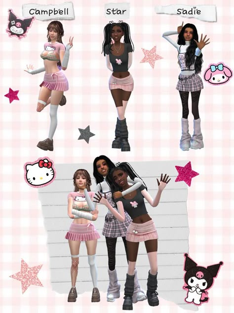 Sanrio House, Sims 4 Nails, Sims 4 Family, The Sims 4 Pc, Sims 4 Cc Shoes, The Sims 4 Packs, Sims 4 Game Mods, Sims 4 Body Mods, Tumblr Sims 4