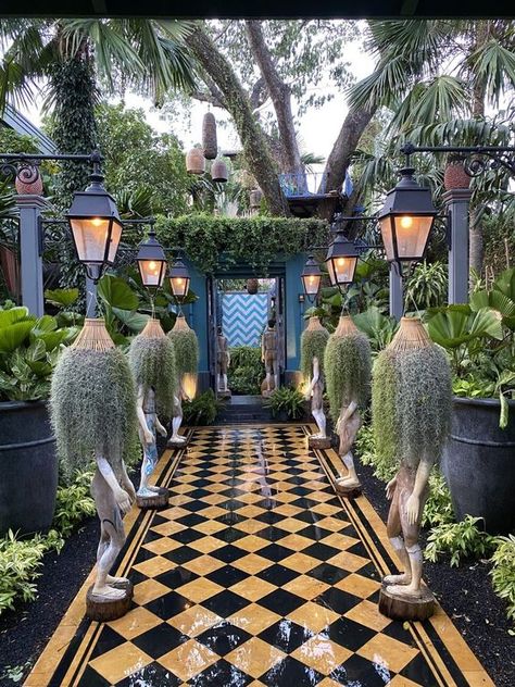 Bill Bensley Design, Outdoor Hotel Design, Bill Bensley Landscape, Bill Bensley Interior, Inside Garden Ideas Interiors, Hotel Garden Design, Restaurant Garden Design, Garden Restaurant Design, Bill Bensley