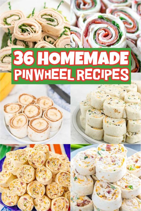 Essen, Easy Pinwheel Recipes, Pinwheel Appetizers Cream Cheese, Tortilla Pinwheels Recipe, Pinwheel Recipe, Sausage Pinwheels, Chicken Pinwheels, Cream Cheese Pinwheels, Ham And Cheese Pinwheels