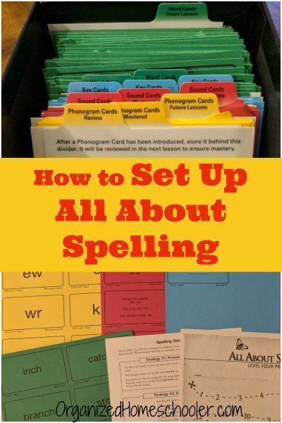 All About Spelling organization tricks ~ A great spelling curriculum is part of a balanced homeschool language arts curriculum.  See how I set up and organize AAS to make it easy to teach with minimal prep. #homeschoolcurriculum #spellingcurriculum Homeschool Spelling, Spelling Help, Spelling Word Practice, Elementary Language Arts Activities, All About Spelling, Elementary Books, Teaching Spelling, Reading Curriculum, Homeschool Board