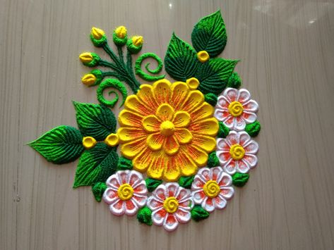 Rangoli Lifestyle Rangoli Small Designs Easy, Rangoli Designs Latest Easy For Diwali, Small And Beautiful Rangoli Designs, Simple Small Rangoli Designs, Rangoli Designs Unique Beautiful, Ganpati Rangoli Designs Latest Unique, Rangoli Small Design, Short Rangoli Designs, Modern Rangoli Designs