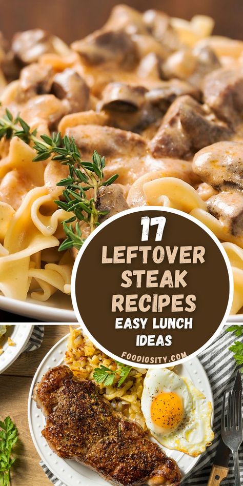 Meals To Make With Leftover Steak, Leftover Steak And Mushroom Recipes, What To Do With Leftover Steak Bites, Leftover Steak Bites Recipes, What To Do With Leftover Steak Easy Dinners, Recipes For Leftover Steak Ideas, Leftover Shaved Steak Recipes, Dinner Ideas With Leftover Steak, Leftover Strip Steak Recipes