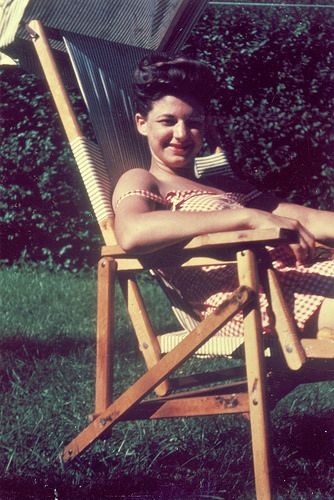 Lawn Chair Photoshoot, Chair Photoshoot, Photo Of Woman, Lawn Chair, Woman Sitting, Lawn Chairs, Archie Comics, The Old Days, Photos Of Women