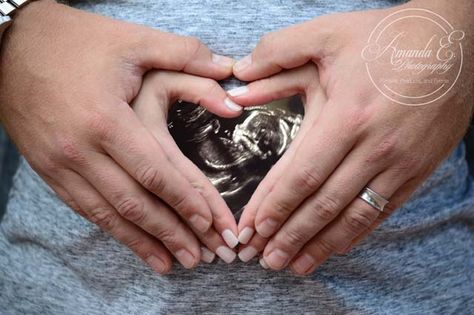 Easy Maternity Pictures Family Pics, Maternity Photography Poses Sonography, Maternity Photography Small Bump, Fall Ultrasound Pictures, Fall Maternity Photos Family Of 4, Maternity Shoot With Sonography, Maternity Pics With Props, Christian Maternity Photos, Sonogram Maternity Photos