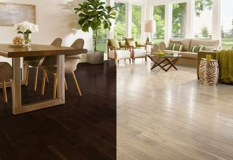 Dark floors vs Light floors - Pros and Cons - The Flooring Girl Types Of Wood Flooring, Hardwood Floor Colors, Armstrong Flooring, Light Hardwood, Hardwood Floors Dark, Dark Hardwood, Light Hardwood Floors, Dark Floors, Light Colored Wood