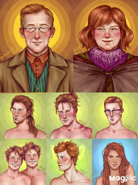 Weasley Family, Harry Potter Illustrations, Make Fashion, Taking Risks, Harry Potter Images, Harry Potter Artwork, Images Harry Potter, Fashion Fails, Harry Potter Comics