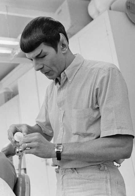 Leonard Nimoy #spock Hot Alien, Leonard Nimoy Spock, Star Trek 1966, Mr Spock, Star Trek Original Series, Star Trek Series, Star Trek Images, Star Trek Movies, Star Trek Original