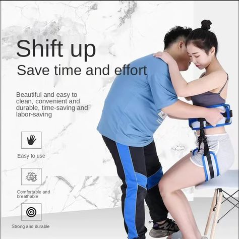 Patient Transfer Belt Moving Waist Strap Paralyzed Disabled Elderly Body Lifting Aids Hemiplegia Gait Belt, The Patient, Waist Strap, Greater Than, Physical Therapy, Smart Shopping