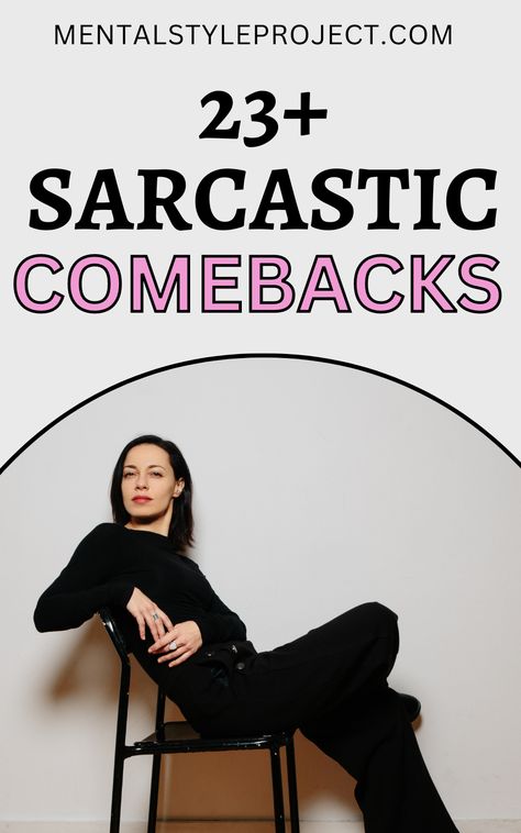 Don’t you just hate it when someone says something potentially insulting and you can’t think of a snappy comeback?Sarcasm is often used as a way to hurt someone’s feelings or to make a clever point. However, it can also be used as a tool for humor and stimulation. If you’re on the receiving end of sarcasm, there are a few comebacks that can help diffuse the tension. Sarcasm Replies, Cute Comebacks, Savage Replies For Insult, Comebacks For Bullies, Comeback Lines, Sarcastic Comebacks, Sassy Comebacks, Best Comebacks, Snappy Comebacks