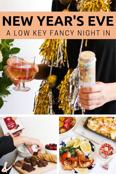 How to plan a low key fancy New Year's Eve party for your family. This idea has you cozy at home eating delicious food from Whole Foods Market! #ad #NewYearsEve #lowkeyNYE #makesmewhole At Home New Years Eve Party Families, Cozy New Years Eve Home, New Year’s Eve Dinner Ideas For Kids, Traditional New Years Eve Food, Fancy New Years Eve Dinner, New Years Eve At Home Ideas, New Years Eve Ideas At Home Families, New Years Eve Party At Home, Low Key New Years Eve At Home