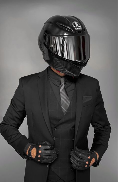 Suit men motorcycle AGV helmet tie dapper Please Comment, Like, or Re-Pin for later 😍💞 agv helmets, motorcycle helmets, helmets for bikes, price of agv helmets, helmets shark, airoh helmets, motorcycle helmets best, motorcycle gloves, helmet schuberth, modular helmet, full face motorcycle helmets, motorcycle jacket leather, motocross boots, exhaust for motorcycle, motocross jerseys Truly Aesthetic, Motorcycle Gear, Motorcycle Helmet, Diving, Essence, Highlights, Bike, Wallpapers, Anime