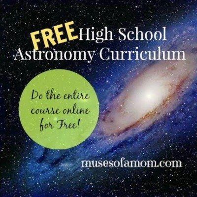 FREE Highschool Astronomy Curriculum - Homeschool Giveaways Homeschool Astronomy, Homeschooling High School, High School Curriculum, Online High School, Earth And Space Science, High School Science, Homeschool High School, Science Curriculum, Homeschool Help