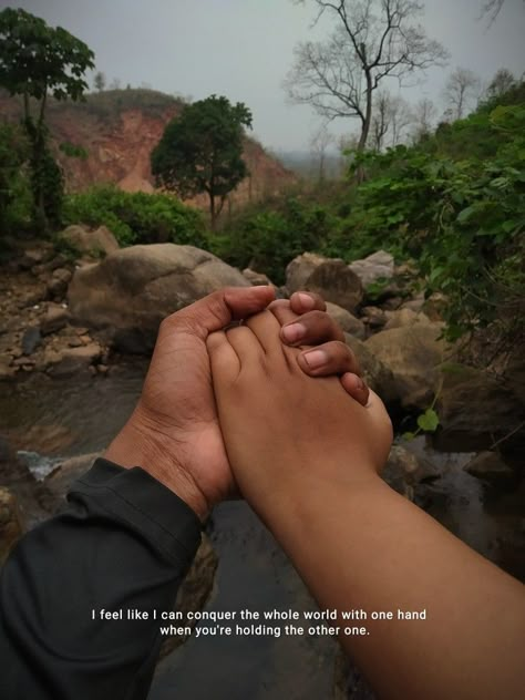 When I Hold Your Hand Quotes, Captions For Hand Pictures, Hold My Hand Instagram Caption, Couple Holding Hands Quotes, Shayari On Hands, Hand Holding Captions, Hands Quotes Holding, Caption For Hand Pics, Caption For Holding Hands Pic