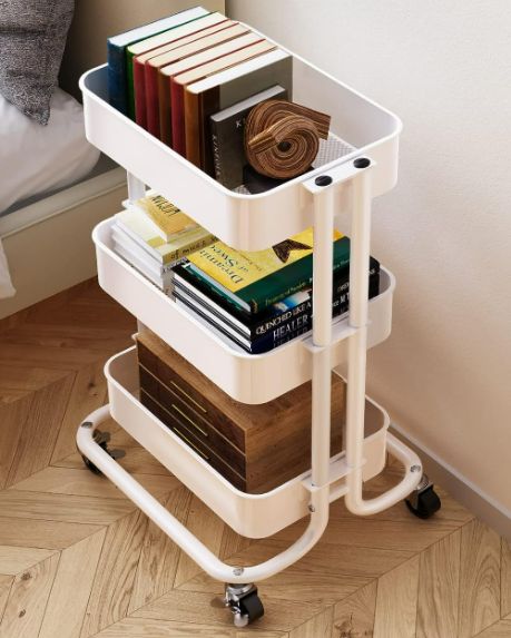 Rolling Utility Cart, Craft Cart, Tv Console Table, Utility Storage, File Cabinets, Rolling Cart, Utility Cart, Room White, Storage Cart