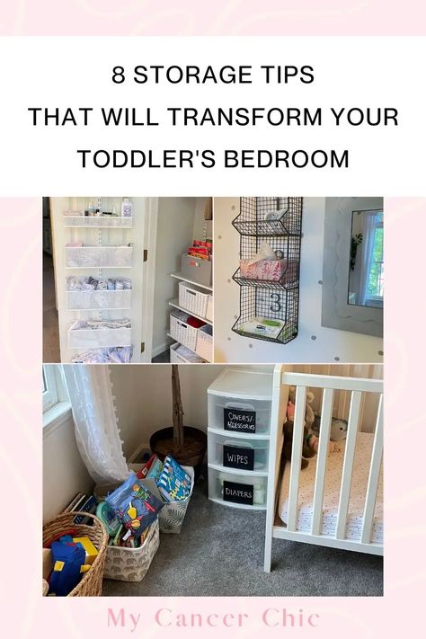 With these simple organization tips, you can create simple storage solutions for your toddler room. Here are 8 tips to help you organize today! Toddler Clothes Storage, Toddler Bedroom Storage, Toddler Bedroom Organization, Small Toddler Bedroom, Toddler Room Organization, Simple Organization, Toddler Organization, Dresser Drawer Organization, Tips For Organizing