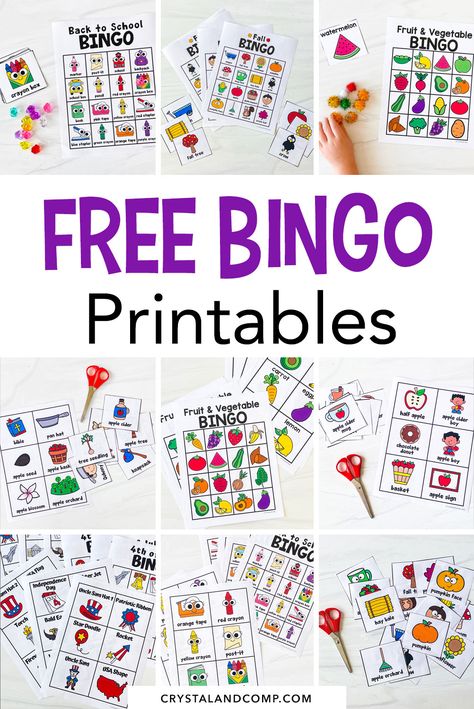 Kindness Bingo Free Printable, Sight Words Bingo Printables, Art Bingo Free Printable, Kindergarten Bingo Free Printable, Color Bingo Free Printable, Food Bingo Free Printable, Family Bingo Free Printable, Picture Bingo Cards Free Printable, Free Printable Bingo Cards Templates