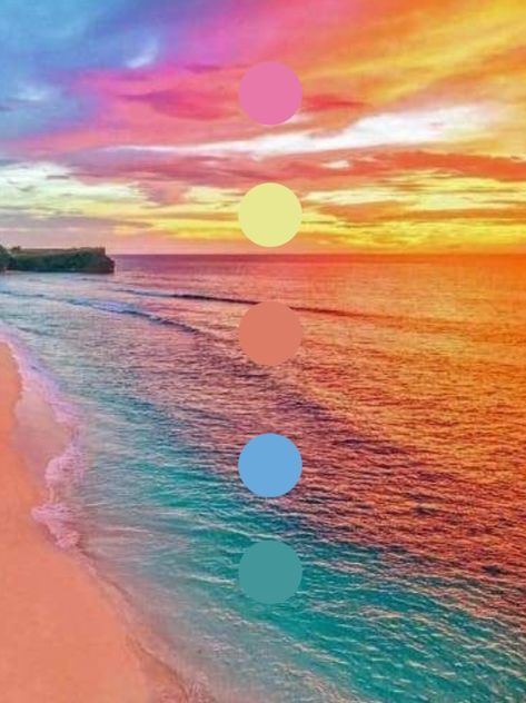 Teal Orange White Color Palette, Pink Yellow Turquoise Color Schemes, Pink Yellow Blue Palette, Pink Orange Green Blue Color Scheme, Orange Pink Turquoise Color Palettes, Yellow Orange Pink Color Palette, Pink Orange Yellow Blue Color Palette, Pink Blue Yellow Bedroom, Pink Orange Yellow Blue Green Color Palette