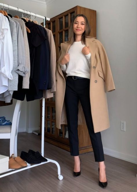 5 Business Casual Outfit Ideas [Styling Pieces from Your Capsule Wardrobe] - LIFE WITH JAZZ Business Casual Outfit Ideas, Styling Business, Buisness Casual, Trendy Work Outfit, Smart Casual Wardrobe, Business Casual Outfit, Smart Casual Women, Wardrobe Styling, Casual Outfit Ideas