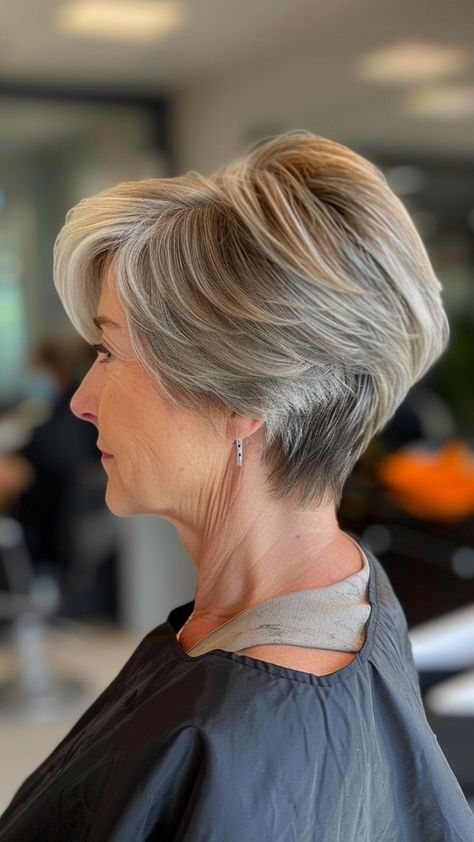 23 Stunning Gray Hairstyles for Older Women with Effortless Style Old Woman Haircut, Curly Hairstyles Headband, Haircut Quiz, Gray Hairstyles, Hair Colour Design, Hairstyles For Older Women, Stylish Haircuts, Hair Color For Women, Men's Haircut