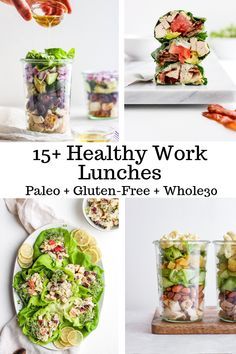 Healthy Work Lunch Ideas, Healthy Work Lunch, Easy Paleo Lunches, Work Lunch Ideas, Paleo Easy, Wooden Skillet, Whole 30 Lunch, Healthy Lunches For Work, Work Lunches