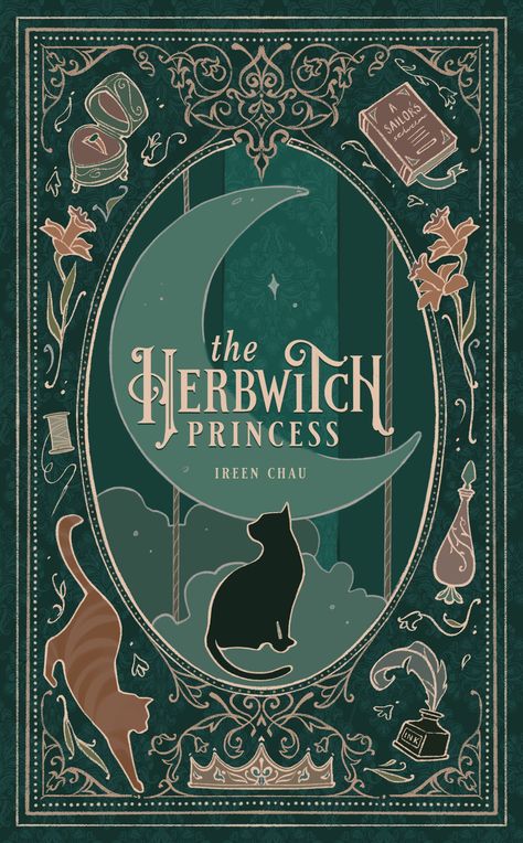 The Herbwitch Princess (Witches of Olderea, #2) Pretty Book Covers, Ya Book Covers, Book Cover Art Design, Cover Design Inspiration, غلاف الكتاب, Princess Book, Book Cover Design Inspiration, Fantasy Book Covers, Book Cover Illustration