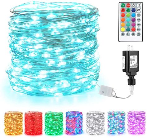 Amazon.com: BrizLabs Fairy String Lights, 66ft 200 LED Color Changing Fairy Lights with Remote, Muti-Color Purple Halloween Plug in Twinkle Lights, RGB Light String for Bedroom Indoor Halloween Christmas Decor : Home & Kitchen Fairy Lights Color Changing, Color Changing Fairy Lights, Plants Stairs, Wheel Furniture, Christmas Fairy Lights, Low Voltage Lighting, Birthday Stuff, Fairy String Lights, Color Changing Led