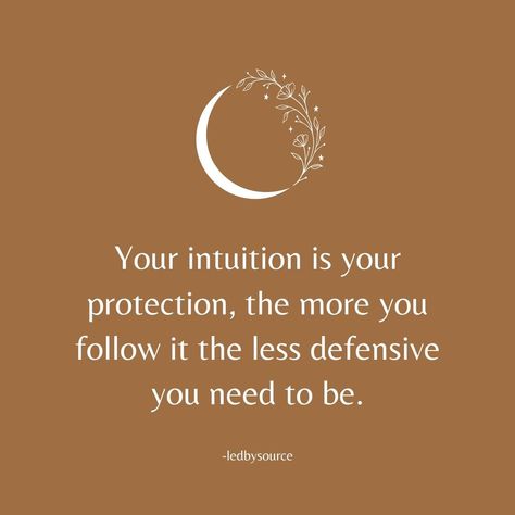 Ashley on Instagram: “Intuition: the original protective amulet.⁣ .⁣ .⁣ #intuition” Intuition Quotes Relationships, Surviving Heartbreak, Divine Intuition, Intuition Developing, Guidance Quotes, Protective Amulet, Intuition Quotes, Emotional Wellbeing, Letting Go Of Him