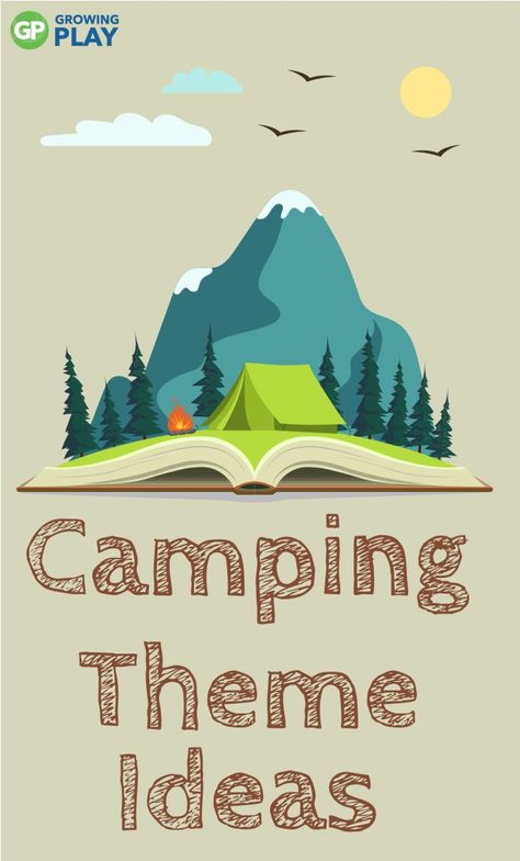 School Camping Theme Ideas, Camping Theme Dress Up Days, Adventure Begins At The Library, Camp Decorating Ideas For Classroom, Home Theme Ideas, Vbs Camping Theme Decorations, Camping Decorations For Classroom, Diy Camping Decorations, Back To School Camping Theme