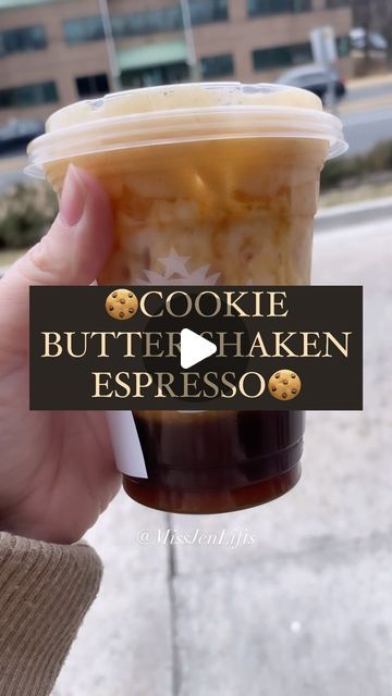 Cookie Butter Starbucks Drink, Blonde Espresso Starbucks Drinks, Shaken Espresso Starbucks Order, Starbucks Drinks Holiday, Gluten Free Starbucks, Shaken Espresso Starbucks, Dairy Free Cookie, Starbucks Cookie, Starbucks Cookies