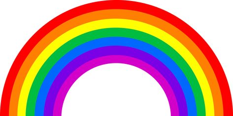 Rainbow Images, Rainbow Pictures, Rainbow Order, Shingle Colors, Rainbow Clipart, Rainbow Pin, Rainbow Png, Free Clipart, Reality Check