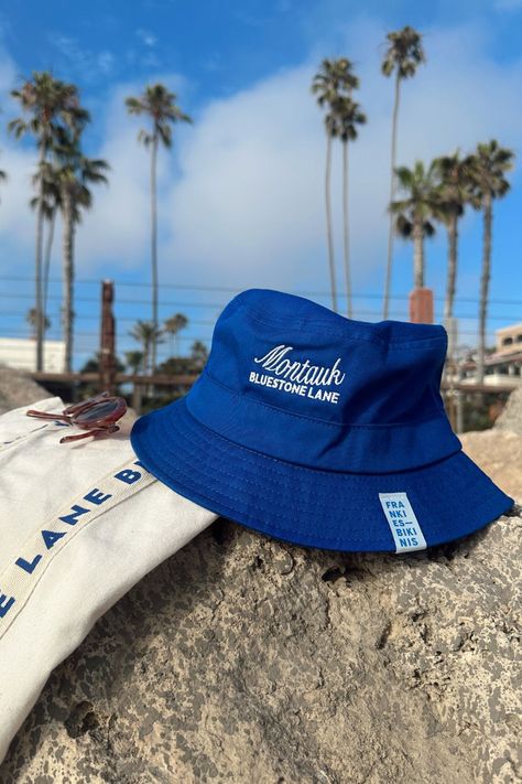 dodger blue | bucket hat outfit idea | hat product photo | San Clemente outfit | San Clemente travel | Montauk travel | Montauk outfit | Hamptons outfit | y2k outfit | fall outfit | summer outfit | travel aesthetic | travel outfit idea | beach vacation outfit instagram aesthetic | Social media | social media design | instagram captions | instagram story ideas | instagram bio ideas | instagram story | photo inspo instagram at home | photo inspiration | photo inspiration instagram | instagram Blue Baseball Cap Outfit, Cafe Lifestyle, Bluestone Lane, Summer Merch, Blue Bucket Hat, Baseball Cap Outfit, Matcha Drink, Cap Outfit, Premium Coffee