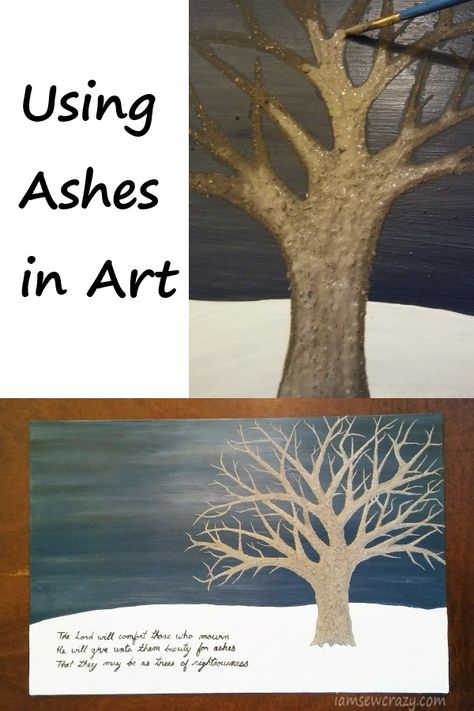 Make art out of ashes: this painting uses ashes to make a statement about grief, beauty, mourning, hope, loss, and healing. This tutorial gives you tips and inspiration for making beauty out of ashes. Painting With Ashes, Cremains Ideas The Ashes, Beauty Out Of Ashes, Fun Bath Mats, Cool Erasers, Beauty For Ashes, Artful Ashes, Joy And Peace, Upcycled Art