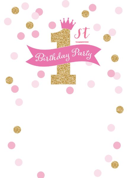 Birthday Party | First Birthday Princess Invitation | Zazzle.com First Birthday Invitation Cards, Disney Princess Invitations, Happy Birthday Baby Girl, 1st Birthday Wishes, 1st Birthday Princess, Princess Invitation, 1st Birthday Invitation Template, Birthday Invitation Card Template, Happy Birthday Princess