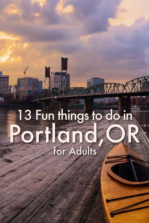 A guide to the best and most fun things to do in Portland for adults. Portland Oregon Things To Do In, Things To Do In Portland Oregon, Portland Activities, Things To Do In Portland, Portland Hotels, Oregon Portland, Portland Travel, North America Travel Destinations, Adventure Inspiration