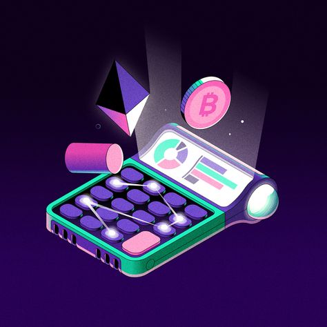 LunarCrush on Behance Timeline Design, Illustration Animation, Isometric Illustration, Mobile Payments, Illustration Adobe Illustrator, Celestial Art, Surrealism Photography, Wacom Intuos, Business Illustration