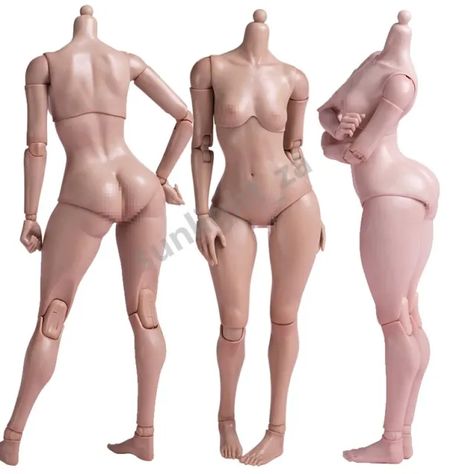 Worldbox 1/6 Scale Female Body Sexy Big Hip Action Figure 12" for Hot Toys Head Suntanned Skin, Scarecrow Doll, Anatomy Sculpture, Jem And The Holograms, Fantasy Art Dolls, Female Head, Realistic Dolls, Girls Series, Beautiful Barbie Dolls