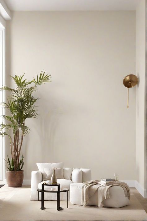 living room decor ideas, home decor ideas, interior design inspiration, paint color scheme palette Cream Wall Colors Living Room, Sw Eider White Walls, Off White Living Room Walls, Living Room Colours 2024, Living Room Wall Colors 2024, Cream White Walls, Off White Wall Paint, Neutral Wall Colours, Cream Walls Living Room