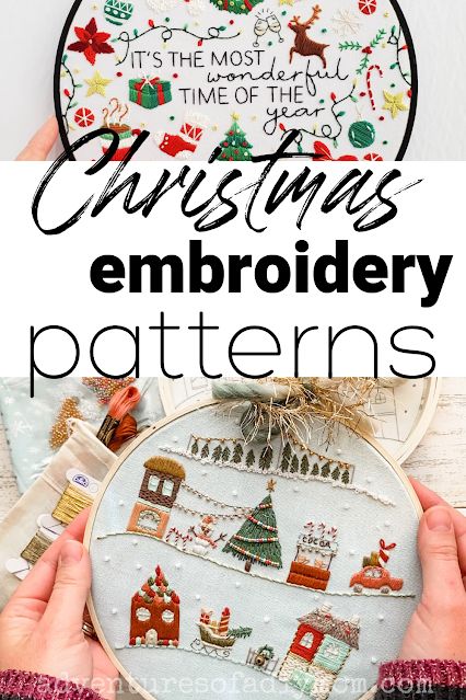 Christmas Scene Embroidery, Embroidery Display Ideas Craft Fairs, Free Embroidery Sampler Pattern, Christian Christmas Embroidery, Vintage Christmas Embroidery Patterns Free Printable, Christmas Embroidery Patterns Free Xmas, Christmas Wreath Embroidery Pattern, Holiday Embroidery Ideas, Christmas Ornament Embroidery Patterns