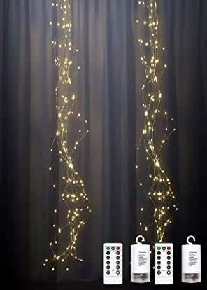 Amazon.com: Wedding Arch Ideas Christmas Tree Lights Outdoor, Tree Lights Outdoor, Raven Wedding, Wedding Arch Ideas, Purple String Lights, Outdoor Tree Lighting, Waterfall Lights, Starburst Light, Patio Wedding