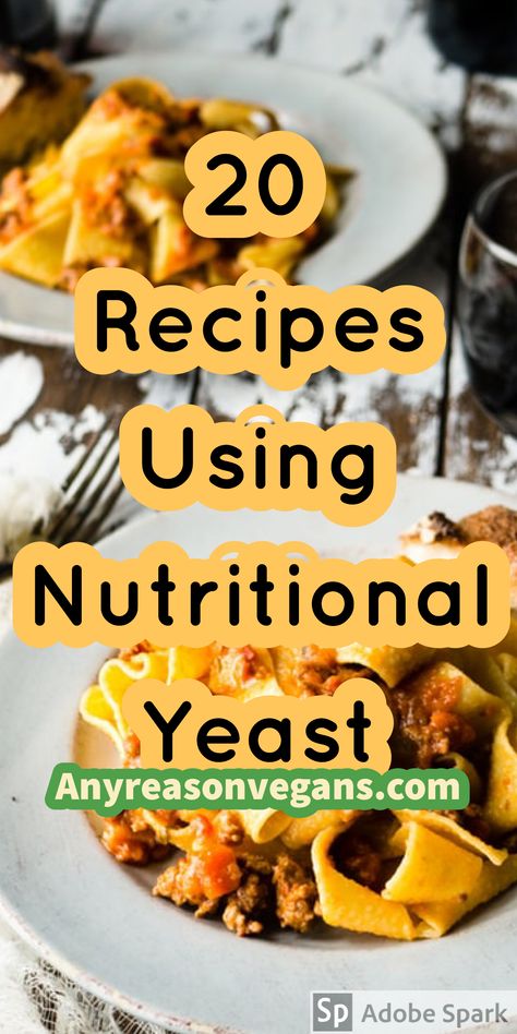 Recipes With Nutritional Yeast, Nutritional Yeast Uses, Using Nutritional Yeast, Nutritional Yeast Benefits, Nutritional Yeast Recipes, Yeast Recipes, Vegan Cheese Recipes, Vegan Cheese Sauce, Plant Based Diet Recipes