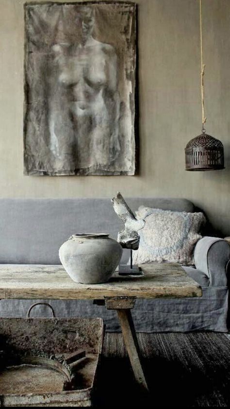 Casa Wabi, Wabi Sabi Home Decor, Wabi Sabi Interior, Wabi Sabi Decor, Rustic Home Interiors, Wabi Sabi Style, Interior Minimalista, Hus Inspiration, Japanese Aesthetic