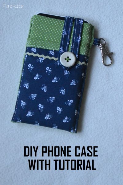 Sew Cell Phone Pouch, Cell Phone Pouch Pattern Free, Free Cell Phone Purse Pattern, Sewing Cell Phone Holder Free Pattern, Cell Phone Pouch Diy Free Pattern, Cell Phone Purse Pattern Free, Cell Phone Holder Diy How To Make, Phone Pouch Diy Sewing, Diy Phone Pouches