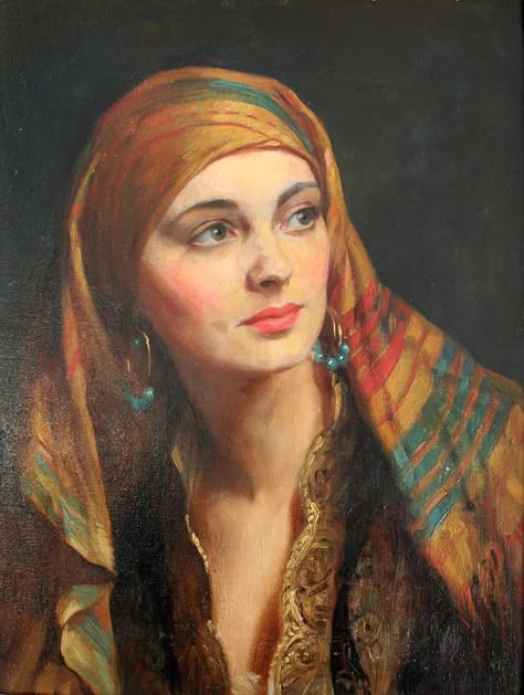 The Poet of Painting ~ Catherine La Rose : Albert HENRY COLLINGS (1868 -1947) ✿ Arabian Art, Tableau Art, Arabic Art, Classic Paintings, Romantic Art, Classical Art, Rembrandt, Woman Painting, Art Reference Photos