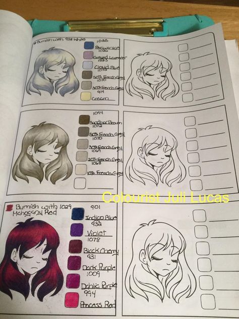 Palette Hair Color, Blending Colored Pencils, Colored Pencil Tutorial, Drawing Tutorial Face, Coloring Tips, Color Schemes Colour Palettes, Colored Pencil Techniques, Colors For Skin Tone, Prismacolor Pencils