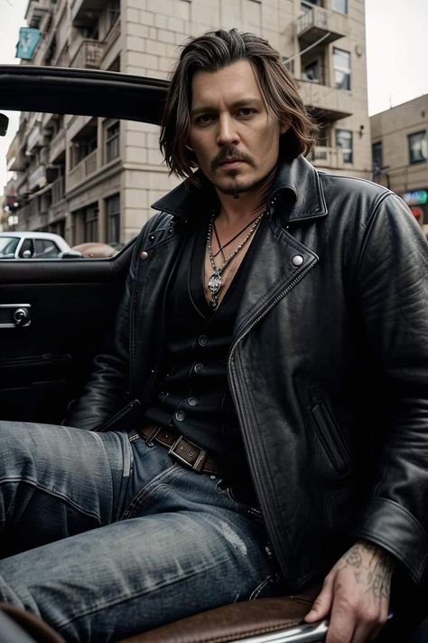 Johnny Depp Young, Johnny Depp Hairstyle, Johnny Depp Quotes, Johnny Depp Characters, Johnny Depp Style, Stylish Men Wear, Johnny Depp Fans, Young Johnny Depp, Johnny Depp Pictures