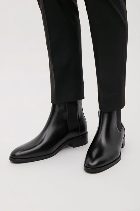 Chelsea Boots Men Outfit, Chelsea Boots Outfit, Boots Men Outfit, Gents Shoes, Boots Outfit Men, Black Boots Men, Mens Boots Fashion, Chelsea Boots Men, Black Chelsea Boots