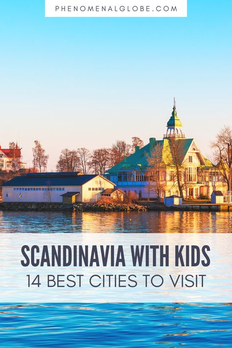 If you're looking for a family-friendly vacation, you can't go wrong with a trip to Scandinavia. From the vibrant and beautiful cities of Stockholm and Copenhagen to the picturesque and serene countryside of Norway and Finland, a trip to the Scandinavian region is sure to create lifelong memories for you and your kids. With plenty of family-friendly activities, delicious local cuisine, and stunning natural beauty, here are the best Scandinavian cities to visit with kids. | phenomenalglobe.com Norway Finland Sweden Denmark, Scandinavia Travel Itinerary, Norway With Kids, Scandinavian Vacation, Scandinavian Travel, Thailand Activities, Travel Scandinavia, Europe 2024, Cities To Visit