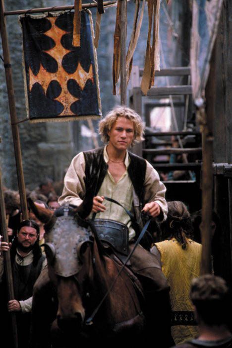 Knights Tale, A Knight's Tale, Le Male, Heath Ledger, Great Films, Movie Costumes, Romance Movies, Story Inspiration, Medieval Fantasy